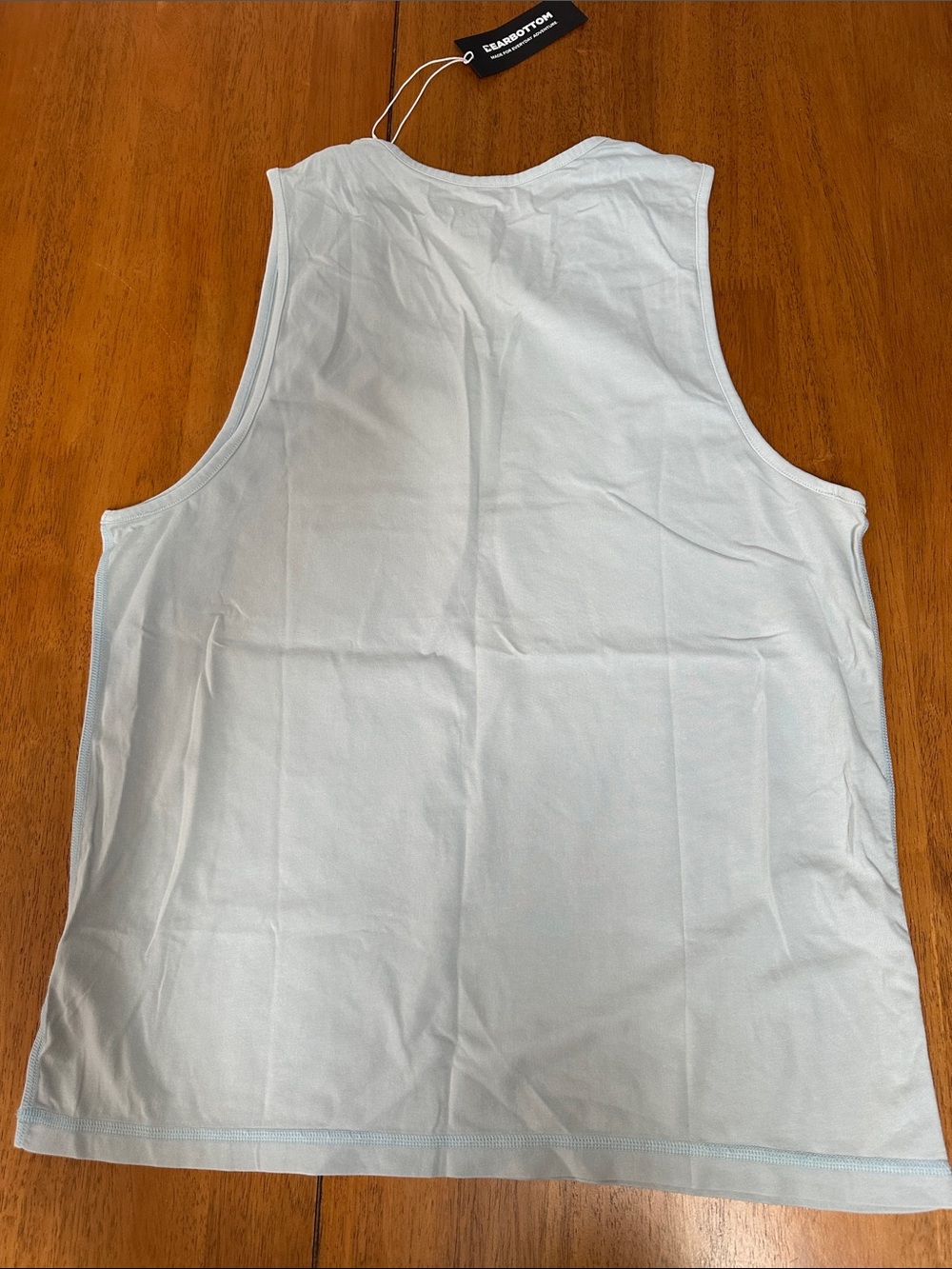 Bearbottom men’s tank top. Size medium. Lightweight, cool green. NWT - Picture 5 of 6